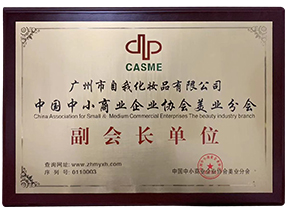 中國中小商業企業協會美業分會副會長單位